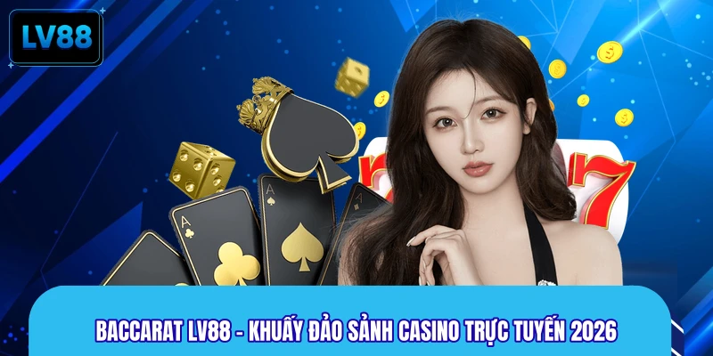Baccarat LV88 – Khuấy Đảo Sảnh Casino Trực Tuyến 2026