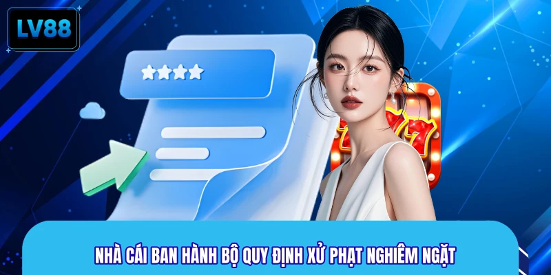 Nhà cái ban hành bộ quy định xử phạt nghiêm ngặt