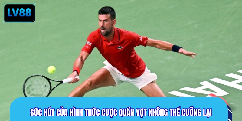 Sức hút của hình thức cược quần vợt không thể cưỡng lại
